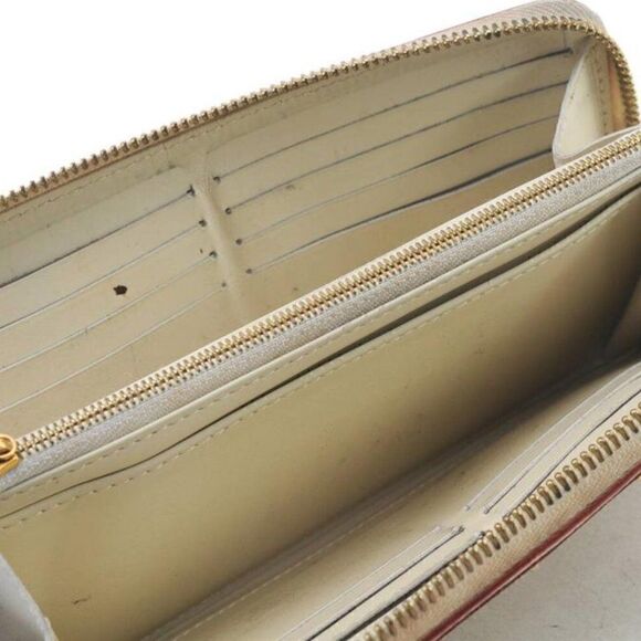 LOUIS VUITTON Suhali Zippy Long Wallet Purse Ivory - Picture 7 of 12